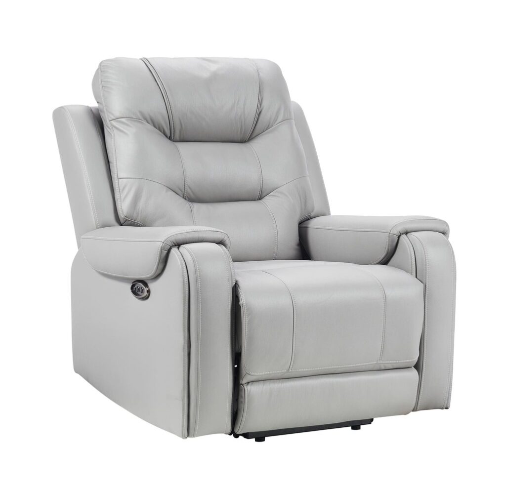 Beige manual recliner sofa by China supplier QYRASIEL