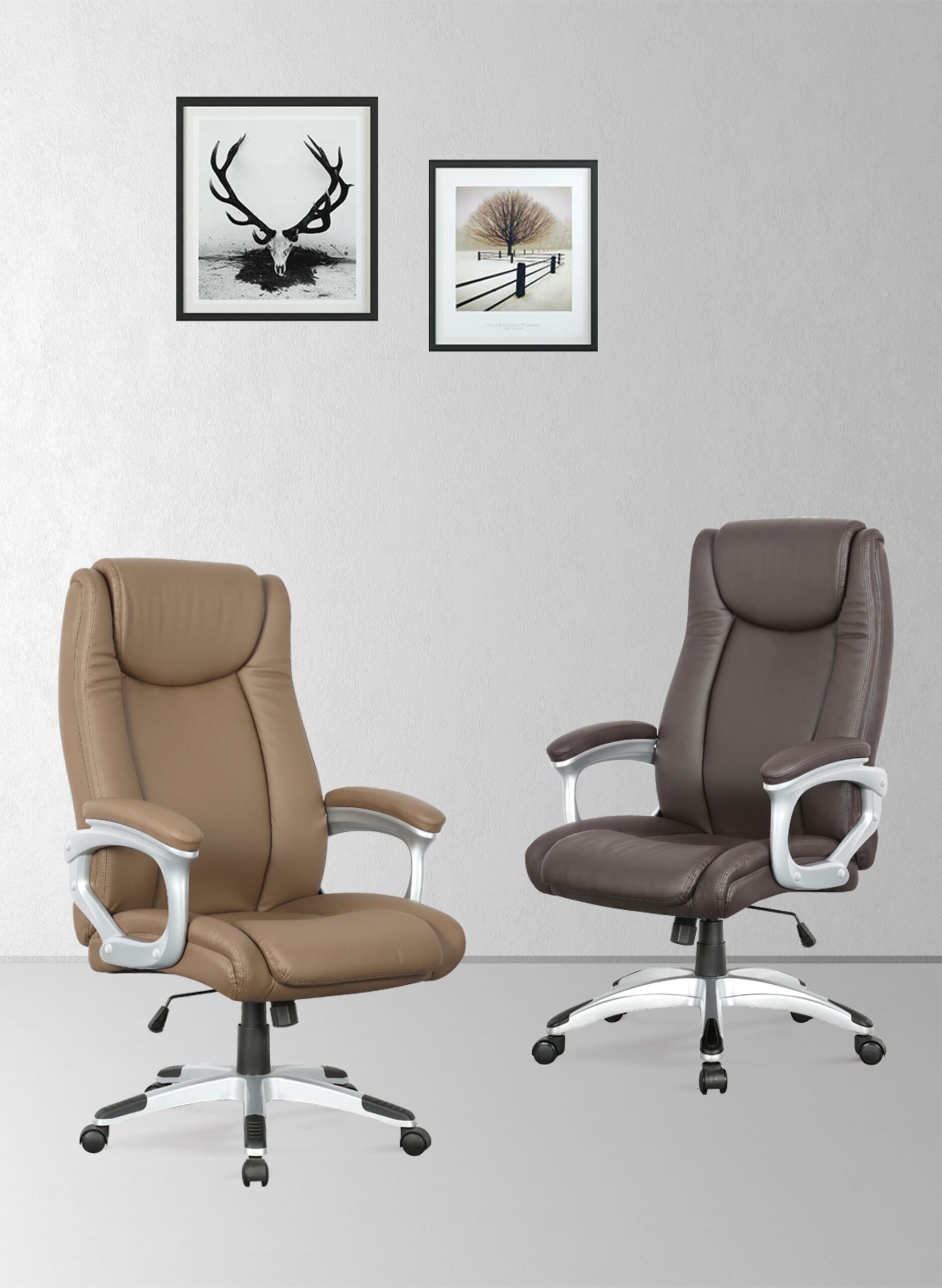 Luxury leather office chairs