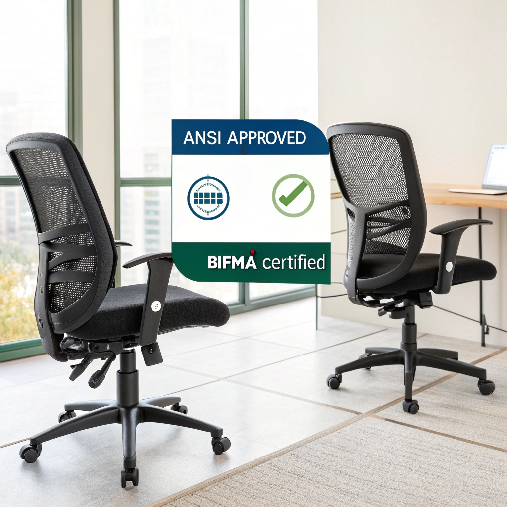 Certified ergonomic office chairs