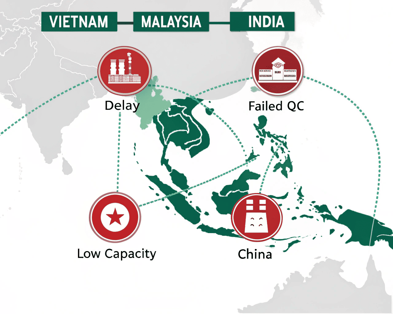 Southeast Asia sourcing risks