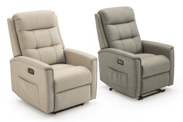 two manual recliners side by side comparison