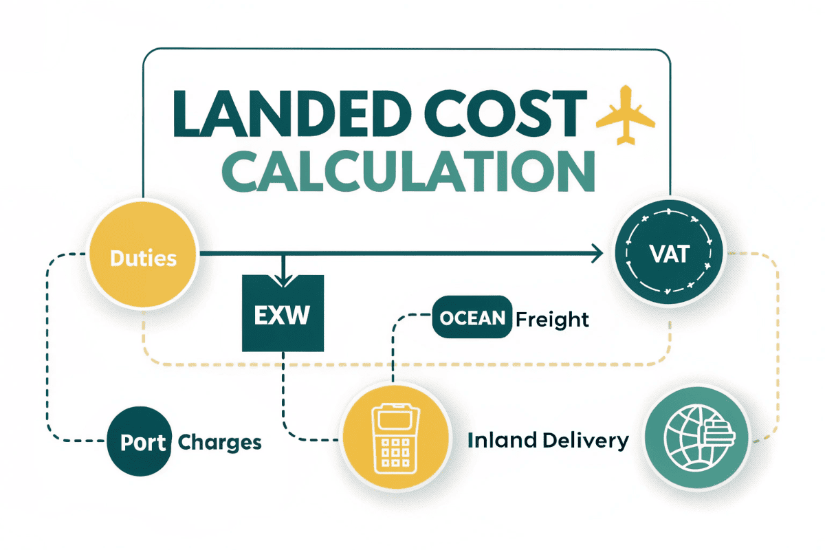 office furniture import cost breakdown