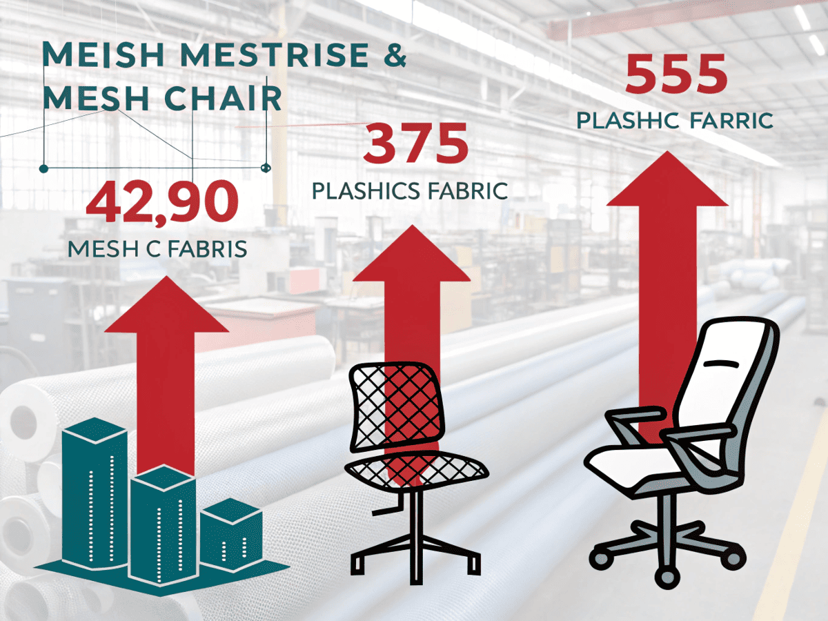rising material costs for mesh chairs
