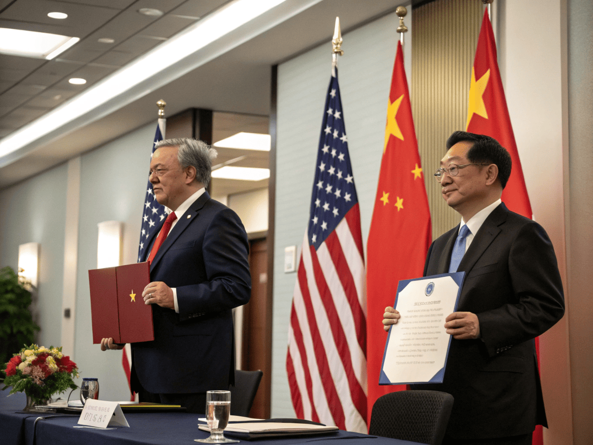 tariff announcement breaking news image