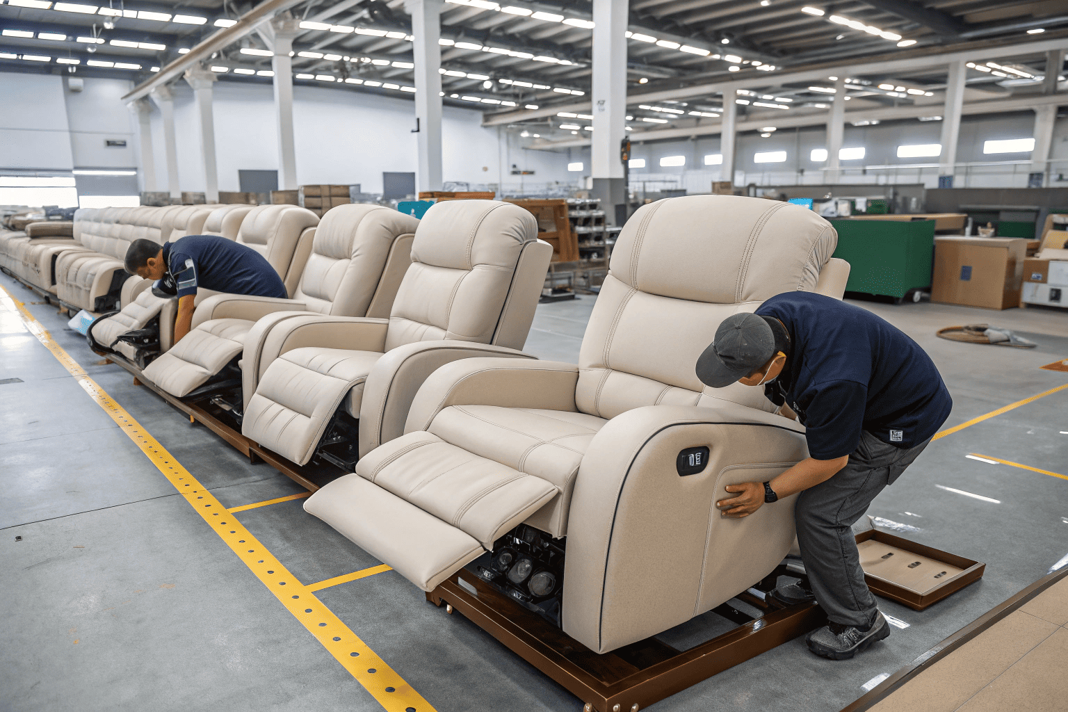 repairing manual and electric recliner mechanisms