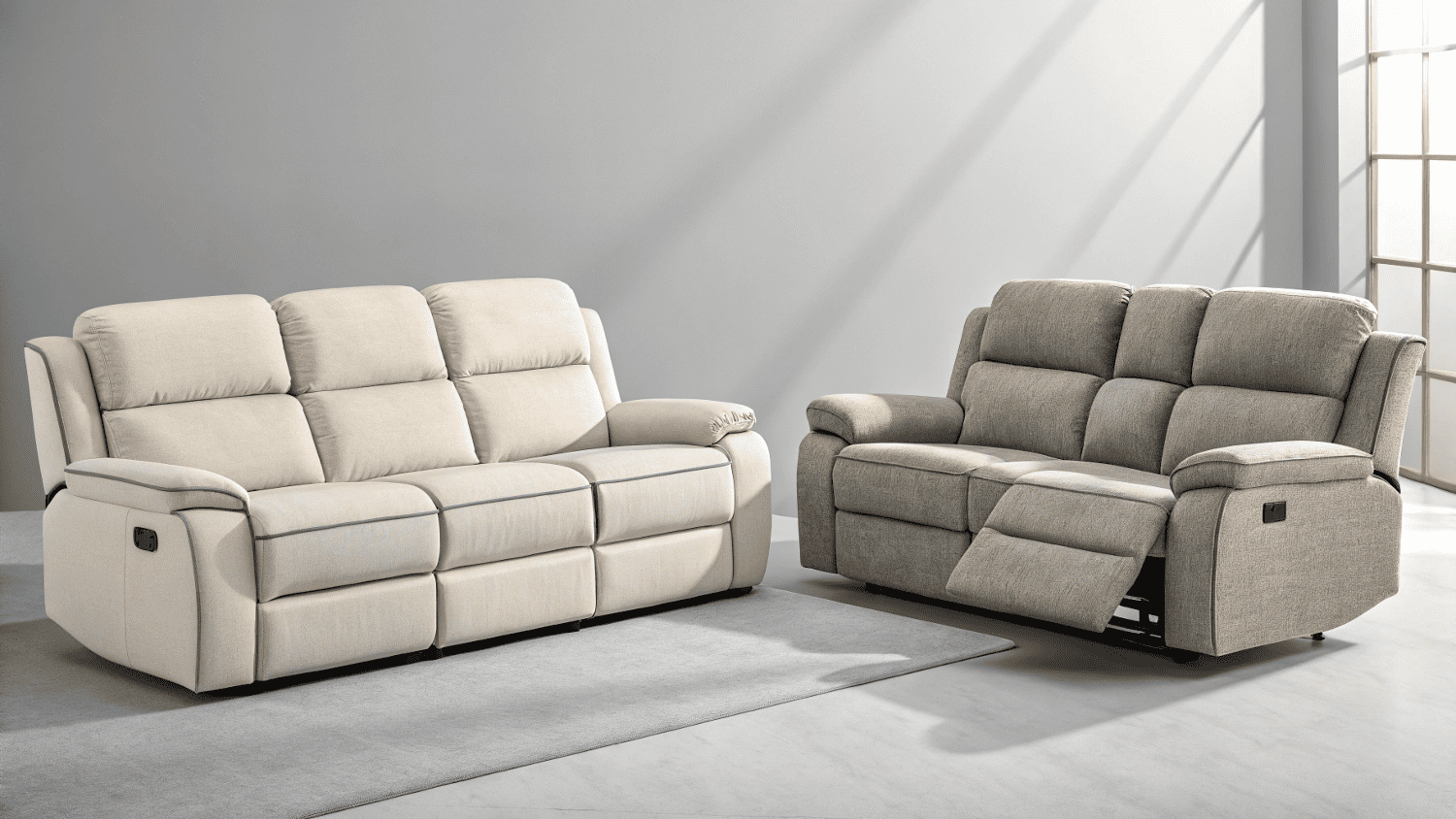 Side-by-side comparison of traditional and functional sofas