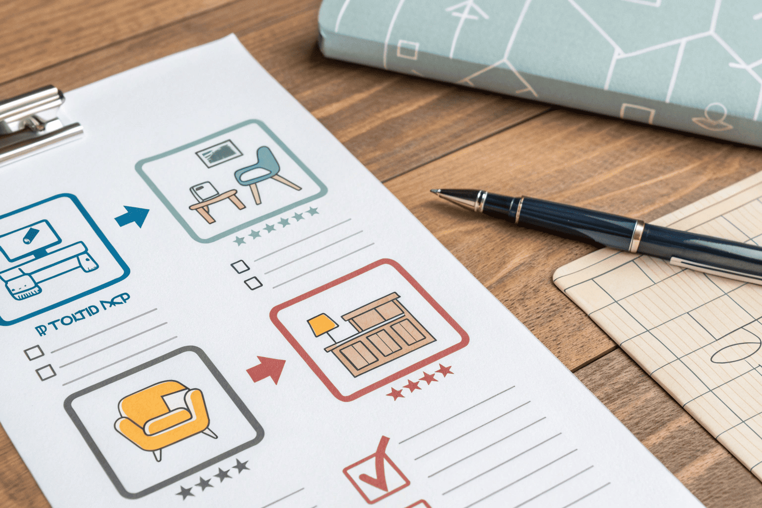 Types of purchase orders for furniture projects