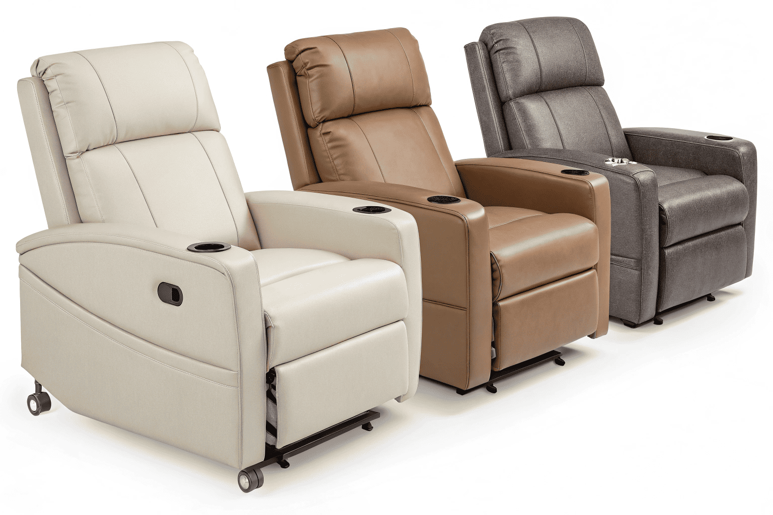 Three recliner chair features